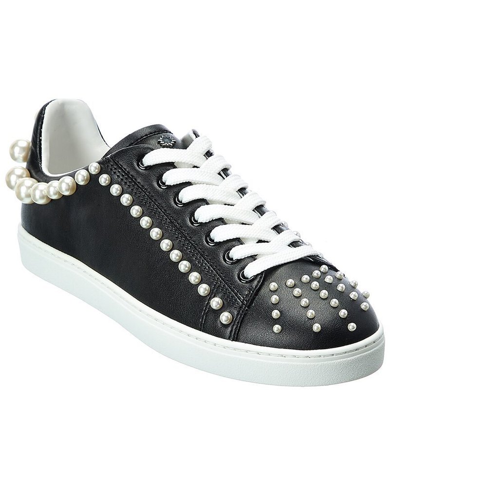 Stuart Weitzman Goldie Leather Sneaker